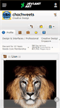 Mobile Screenshot of chochweets.deviantart.com