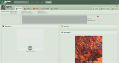 Desktop Screenshot of njwx.deviantart.com