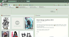 Desktop Screenshot of erufan.deviantart.com