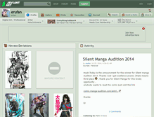 Tablet Screenshot of erufan.deviantart.com