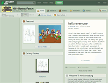 Tablet Screenshot of girl-genius-fans.deviantart.com