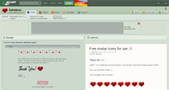 Desktop Screenshot of hehelove.deviantart.com
