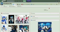 Desktop Screenshot of mikuhatsune1996.deviantart.com