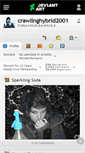 Mobile Screenshot of crawlinghybrid2001.deviantart.com
