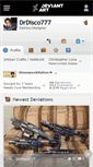 Mobile Screenshot of drdisco777.deviantart.com