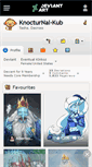 Mobile Screenshot of knocturnal-kub.deviantart.com