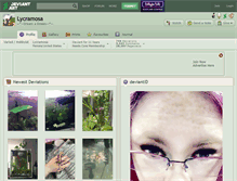 Tablet Screenshot of lycramosa.deviantart.com