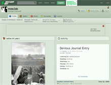 Tablet Screenshot of moss3ab.deviantart.com