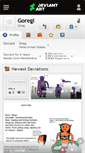 Mobile Screenshot of goregl.deviantart.com
