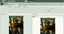 Desktop Screenshot of lordtree.deviantart.com