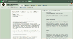 Desktop Screenshot of magicthegatherer.deviantart.com