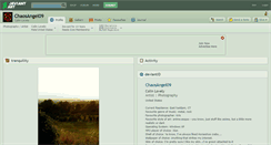 Desktop Screenshot of chaosangel09.deviantart.com
