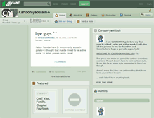 Tablet Screenshot of cartoon-yaoislash.deviantart.com