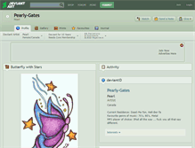 Tablet Screenshot of pearly-gates.deviantart.com