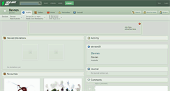 Desktop Screenshot of devren.deviantart.com