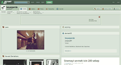 Desktop Screenshot of beyazperde.deviantart.com