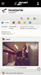 Mobile Screenshot of beyazperde.deviantart.com