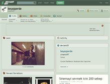 Tablet Screenshot of beyazperde.deviantart.com
