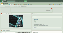 Desktop Screenshot of nolohndz.deviantart.com