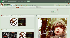 Desktop Screenshot of ladykappa.deviantart.com