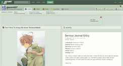 Desktop Screenshot of glaceon007.deviantart.com