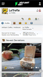 Mobile Screenshot of letrefle.deviantart.com