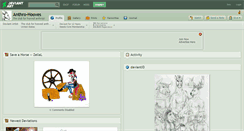 Desktop Screenshot of anthro-hooves.deviantart.com