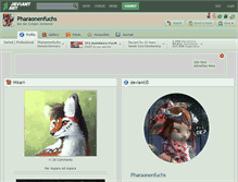 Tablet Screenshot of pharaonenfuchs.deviantart.com