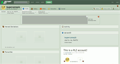 Desktop Screenshot of isupercameplz.deviantart.com