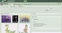 Desktop Screenshot of gemmyyy.deviantart.com
