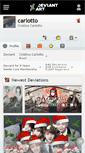 Mobile Screenshot of carlotto.deviantart.com