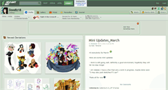 Desktop Screenshot of doodlz18.deviantart.com
