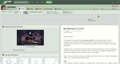 Desktop Screenshot of lukkistarr.deviantart.com