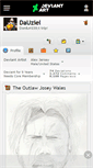 Mobile Screenshot of dauziel.deviantart.com