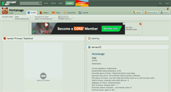 Desktop Screenshot of hentaisage.deviantart.com