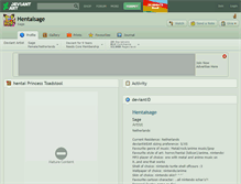 Tablet Screenshot of hentaisage.deviantart.com