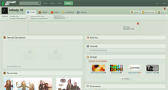 Desktop Screenshot of nobody-18.deviantart.com