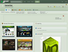 Tablet Screenshot of hassangee.deviantart.com