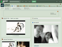 Tablet Screenshot of exhocet.deviantart.com