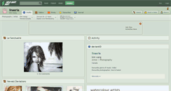 Desktop Screenshot of linaeria.deviantart.com