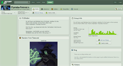 Desktop Screenshot of fiyeraba-forever.deviantart.com