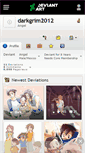 Mobile Screenshot of darkgrim2012.deviantart.com