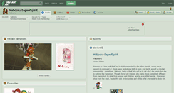 Desktop Screenshot of nabooru-sageofspirit.deviantart.com
