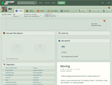Tablet Screenshot of dtn.deviantart.com