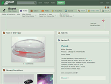 Tablet Screenshot of itweek.deviantart.com