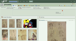 Desktop Screenshot of princesskisa.deviantart.com
