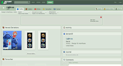 Desktop Screenshot of light-os.deviantart.com