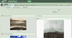 Desktop Screenshot of coolmk.deviantart.com