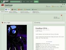 Tablet Screenshot of halpthiuian.deviantart.com