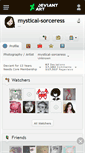 Mobile Screenshot of mystical-sorceress.deviantart.com